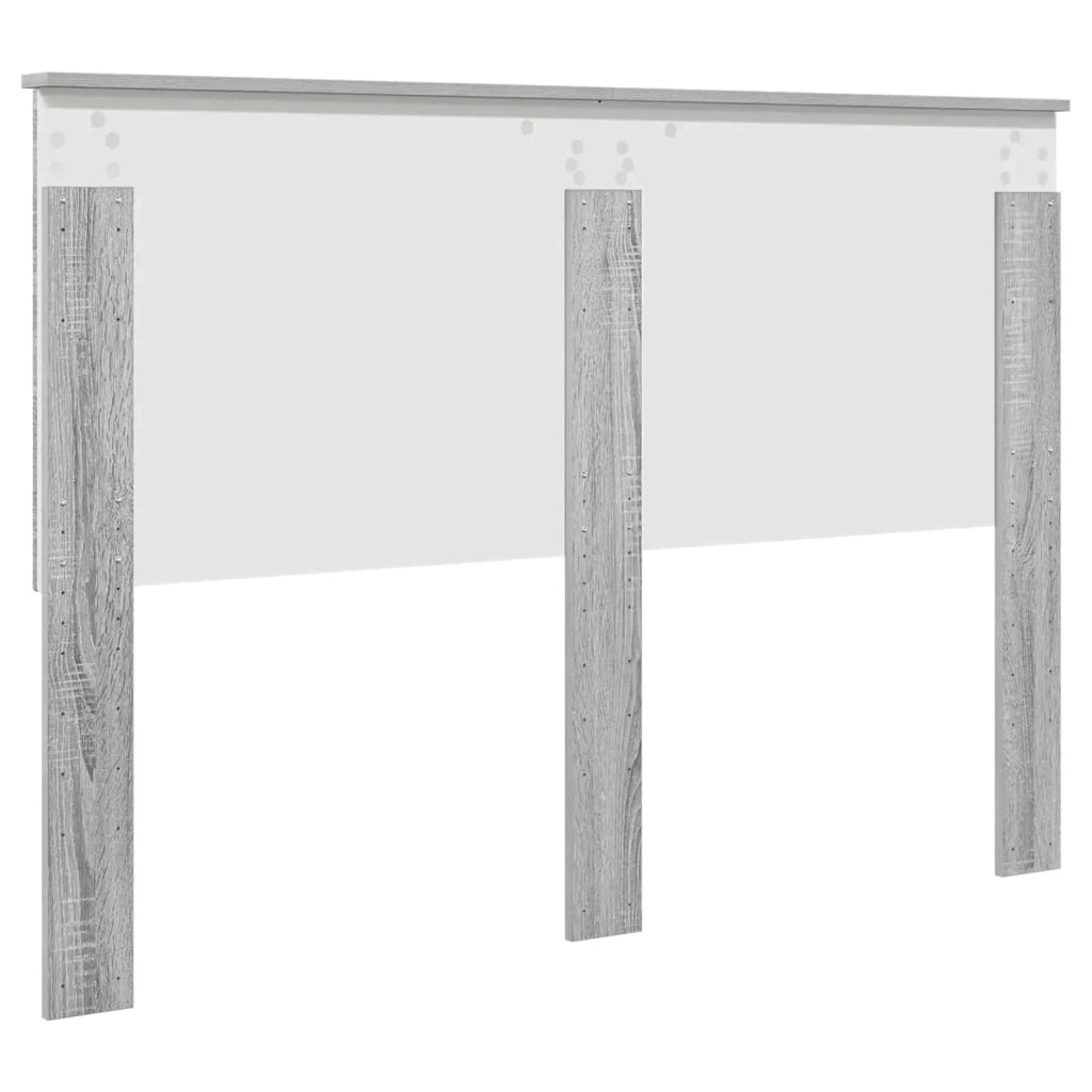 Testiera | Testata Sonoma grigia 100 cm Legno ingegnerizzato