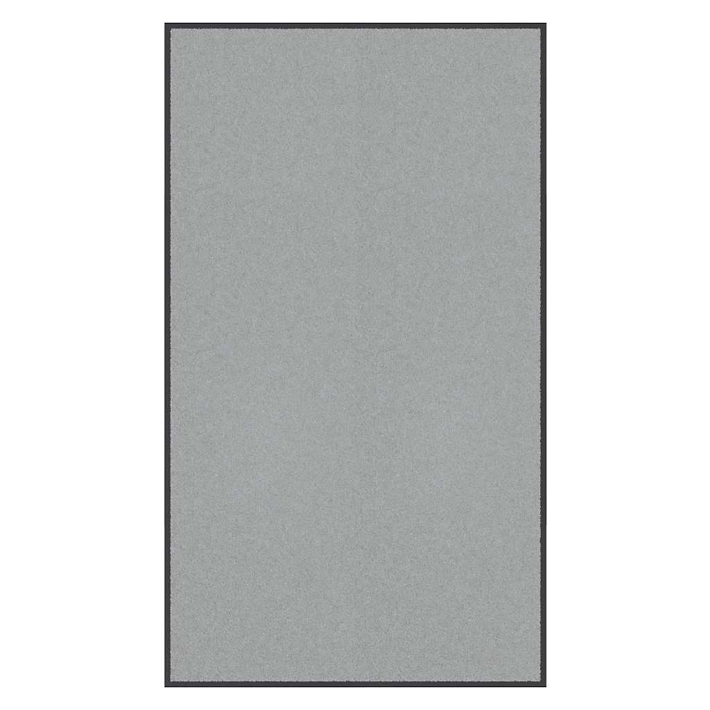 Zerbino antiscivolo grigio resistente per uso interno ed esterno 115 x 200 cm in PP grigio 02_0058187