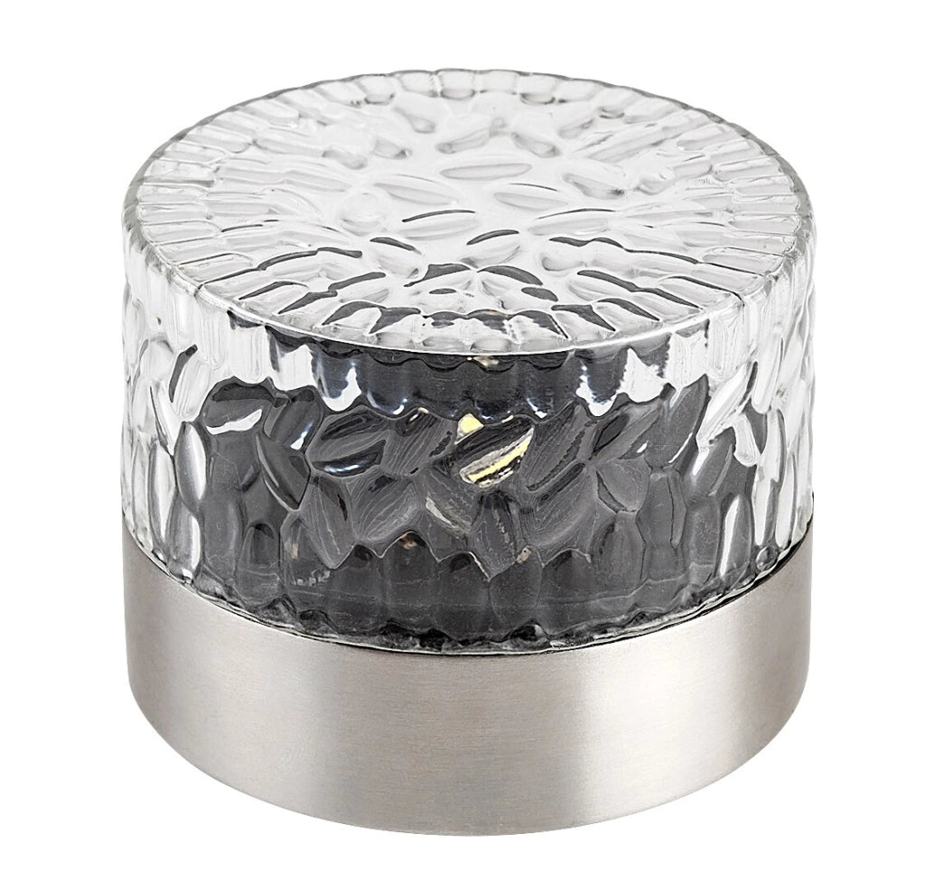 Lampada tavolo solare LED 0,5W 3000K inox IP44 Lentula Rabalux