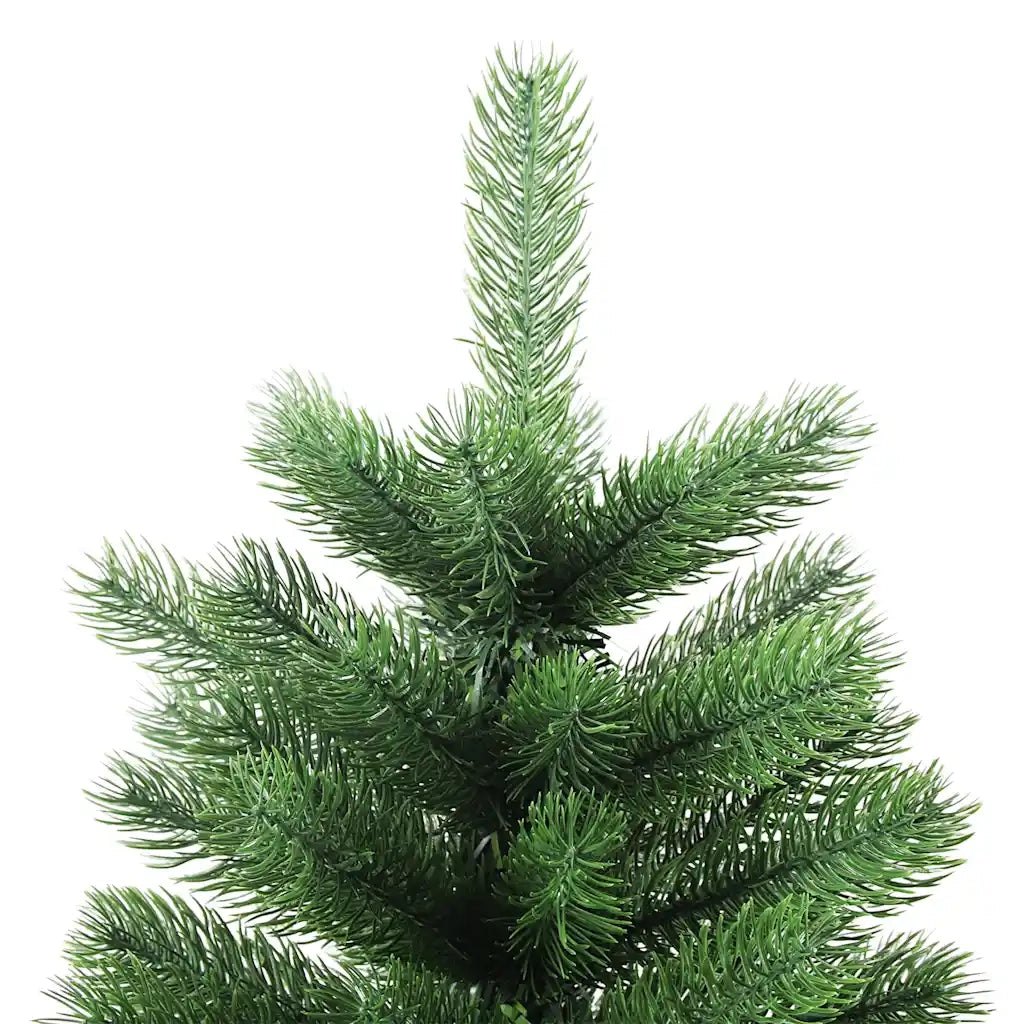 Albero di Natale Preilluminato con Palline Verde 90 cm 3077638