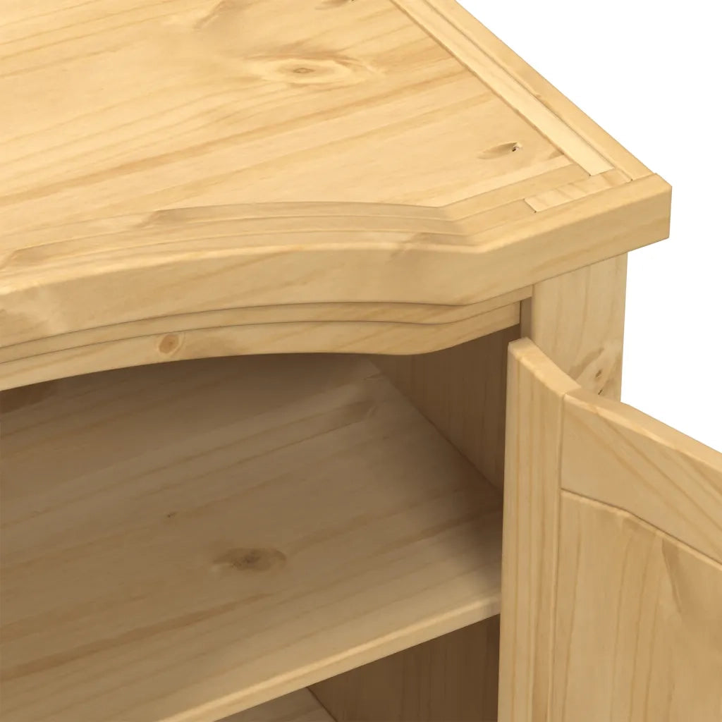 Armadio Corona 151,5x52x186 cm in Legno Massello di Pino 4012160