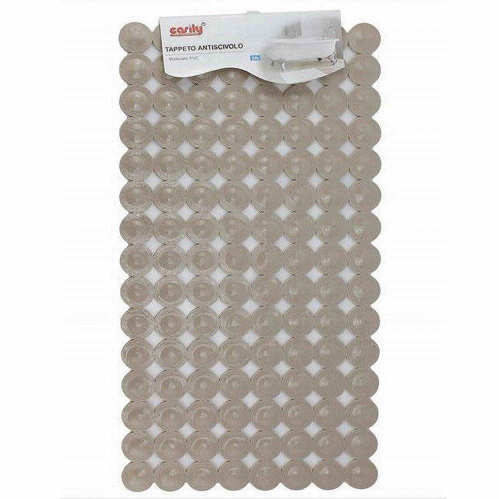 Trade Shop - Tappeto Tappetino In Pvc Antiscivolo Per Vasca Da Bagno Doccia 67.5 X 36cm 59611 -