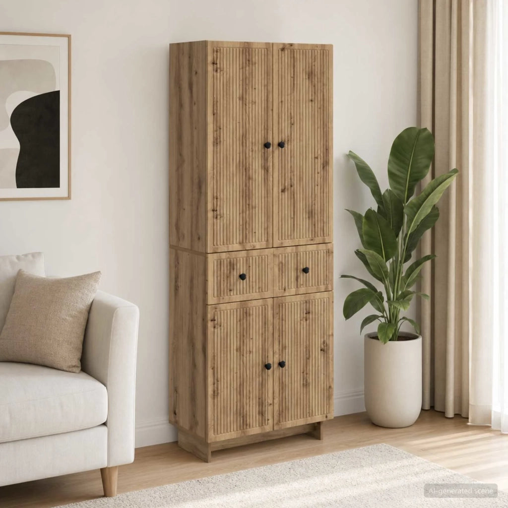 Set di armadi 2 pcs 66 x 34,5 x 90 cm Legno ingegnerizzato 3416411