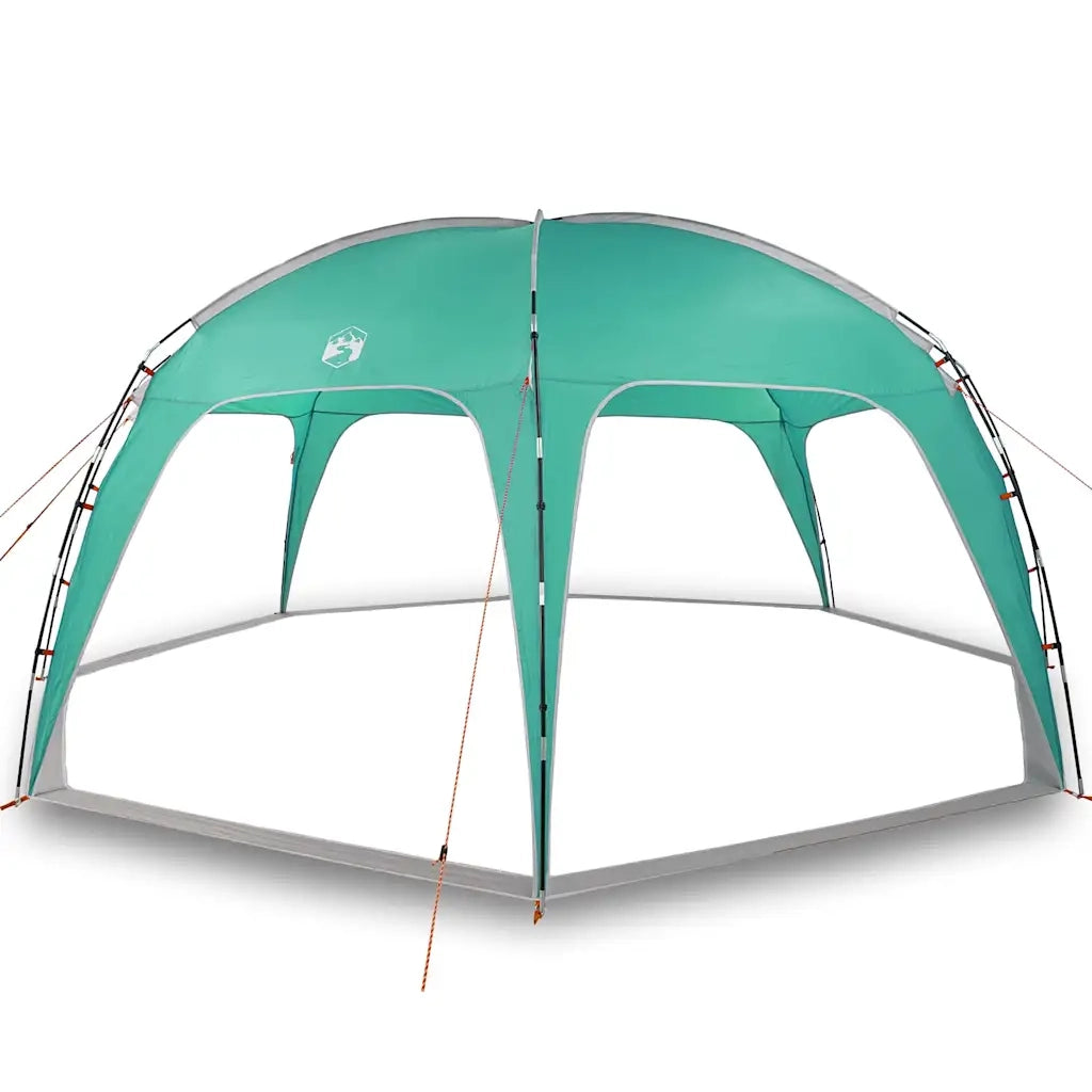 Tenda per Feste-Tenda da campeggio Verde Mare Impermeabile 213033