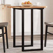 vidaXL Piano Tavolo Rotondo Ø70x2 cm in Legno Massello di Acacia