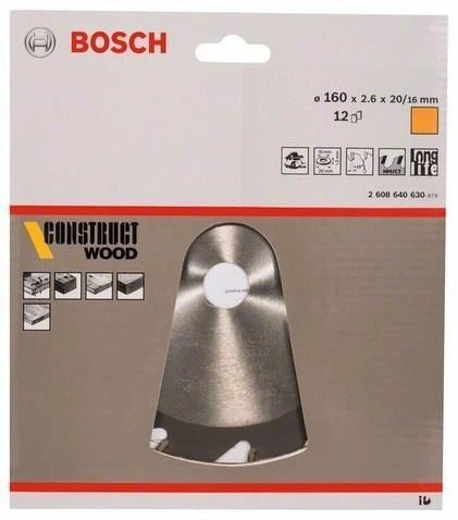Bosch 2 608 640 630 lama circolare 16 cm 1 pezzo(i)