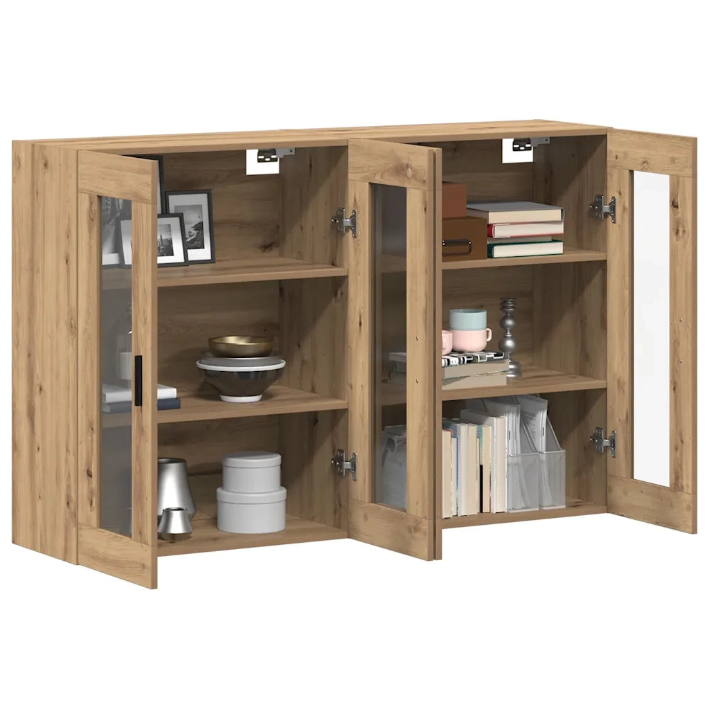 Armadi da Muro 2 pz rovere artigianale 69,5 x 34 x 90 cm CFW5073789