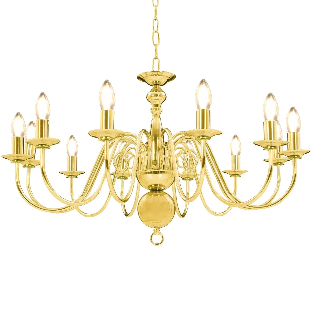 Lampada a sospensione classica 80 x 45 cm design elegante atmosfera accogliente in metallo color oro 02_0046429
