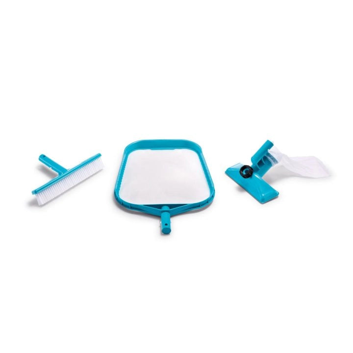 SET DI PULIZIA RETINA, SPAZZOLA E VACUUM  peso kg.0,85 (29056)    INTEX