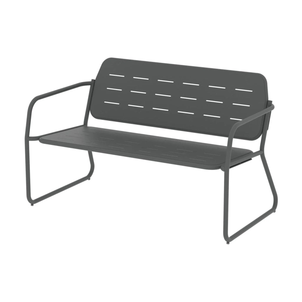 Set di mobili da giardino 4 pezzi acciaio grigio antracite 03_0009419