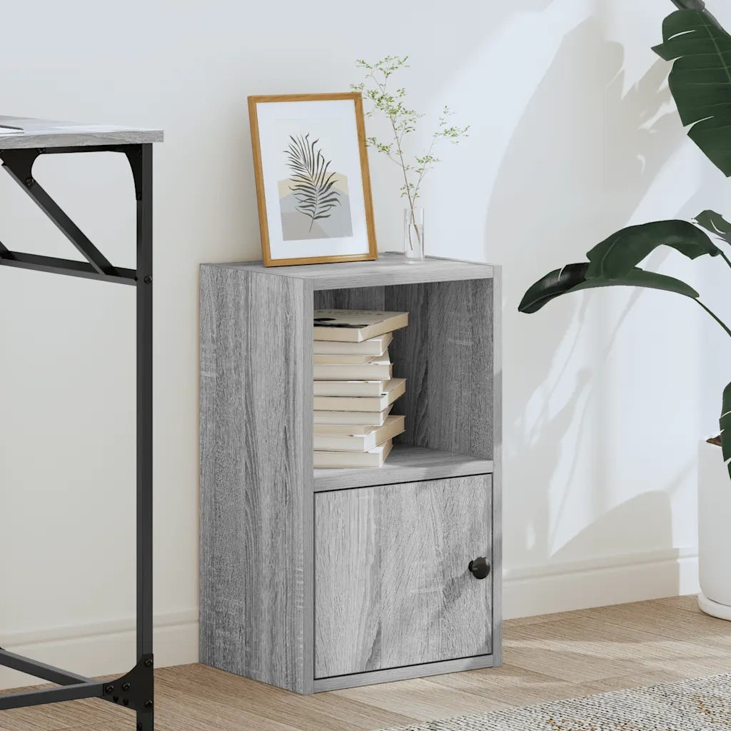 Libreria Grigio Sonoma 31x24x52 cm in Legno Multistrato 860324