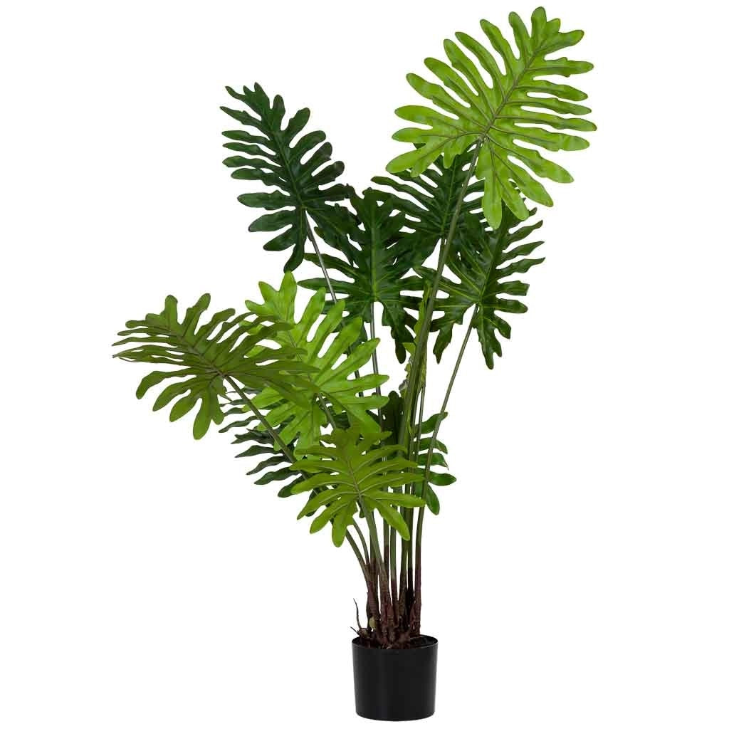 Guembé artificiale con 12 foglie verde 104x104x130