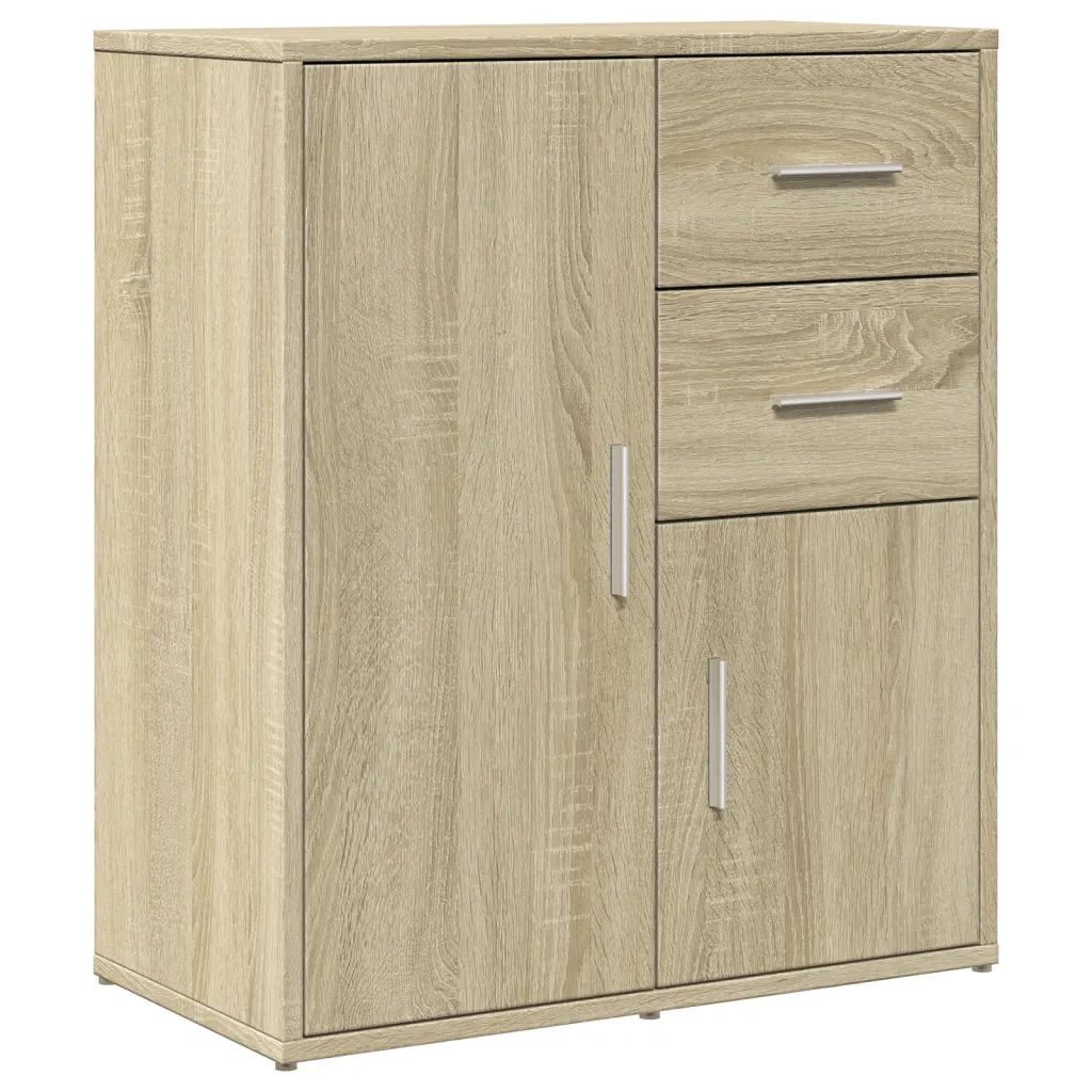 Credenza Rovere Sonoma 60x31x70 cm in Legno Multistrato 840480