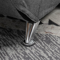 Poltrona Massaggiante con 8 Punti Vibranti e Riscaldamento 5 Modalità Timer e Telecomando Grigio