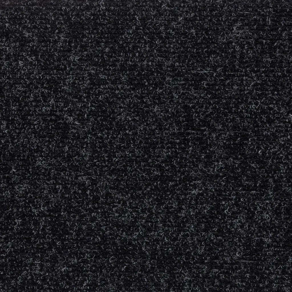 Tappetini per scale autoadesivi 15 pz 60x25 cm neri rettangolari 326914