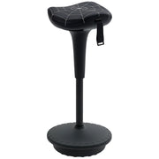 Sgabello da ufficio ergonomico girevole e regolabile in altezza ¨C zephmum ¨C nero 65.5-83.5 cm