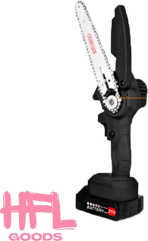 Mini Segatrici Catena - 15,24 CM - 21 V - 550W - Nero