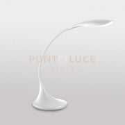 GLS002- LAMPADA DA TAVOLO BIANCA FLESSIBILE IN SILICONE DIMMERABILE 3000K 480LM 4,5W