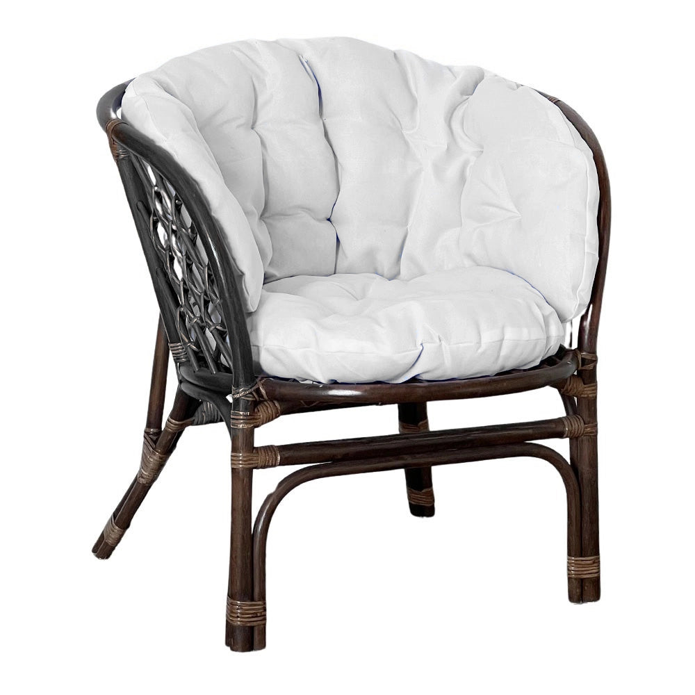 Salotto da giardino bahama marrone in bambu con cuscini in omaggio
