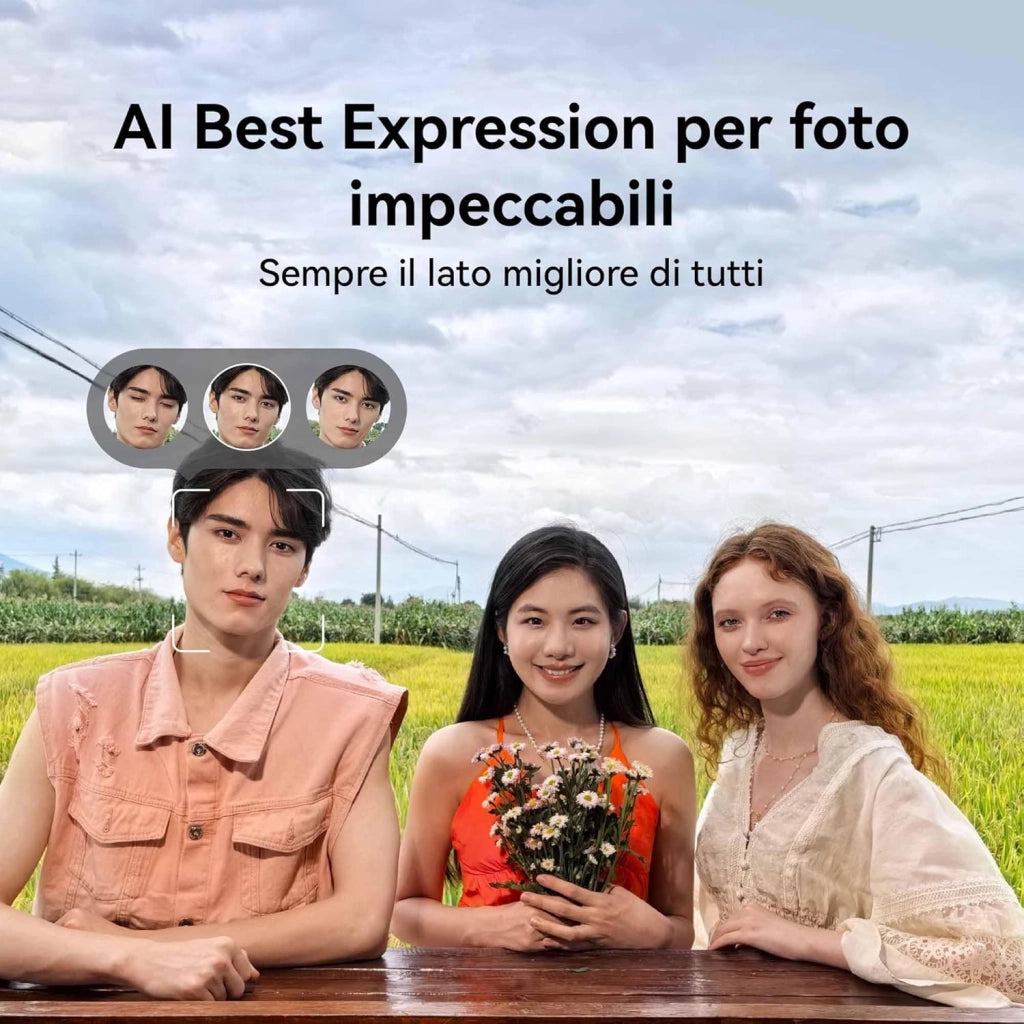 HUAWEI nova 13 Pro Smartphone, 12 GB+512 GB, Doppia fotocamera frontale Ultra-Wide da 60 MP, Fotocamera all’avanguardia con apertura regolabile da 50 MP, AI e SuperCharge, 5000 mAh, EMUI 14.2, Nero