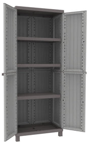 1pz armadio terry "cwood" 2ante cm 68x39x170h tre ripiani 2680 cod:ferx.17313