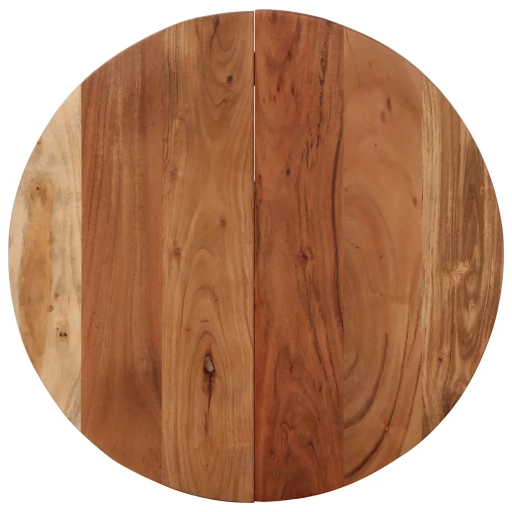 Tavolino da Bistrot ?60x76 cm in Legno Massello di Acacia