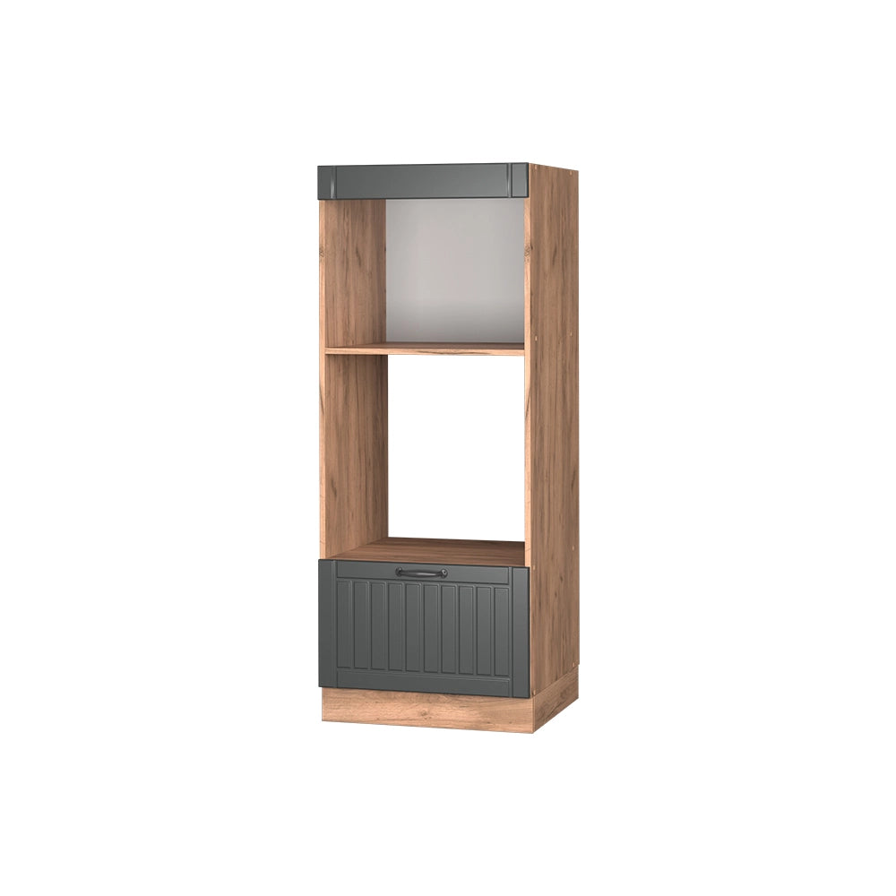 Vicco Set mobili bagno Grigio scuro 60 cm