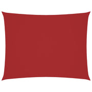 Parasole a vela | Telo Ombra | Vela da ombra Oxford Rettangolare 2x3 m Rosso