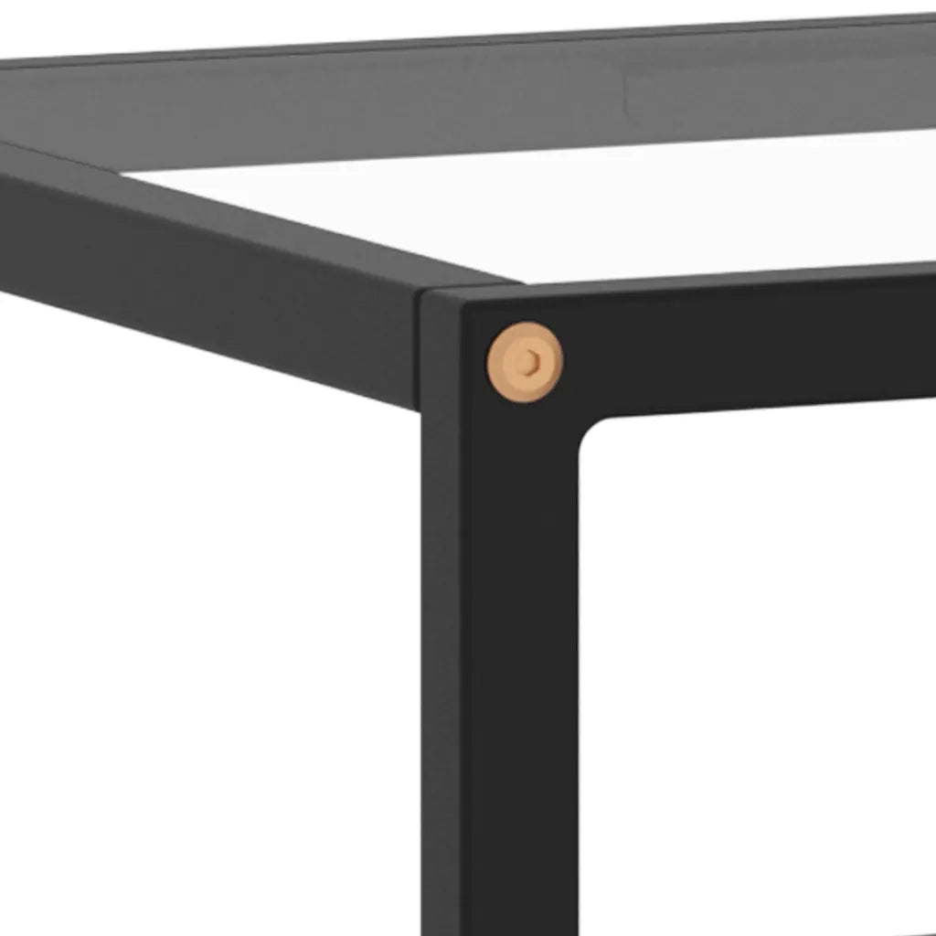 Mobile Porta TV Nero con Vetro Temperato 100x40x40 cm  cod mxl 54987