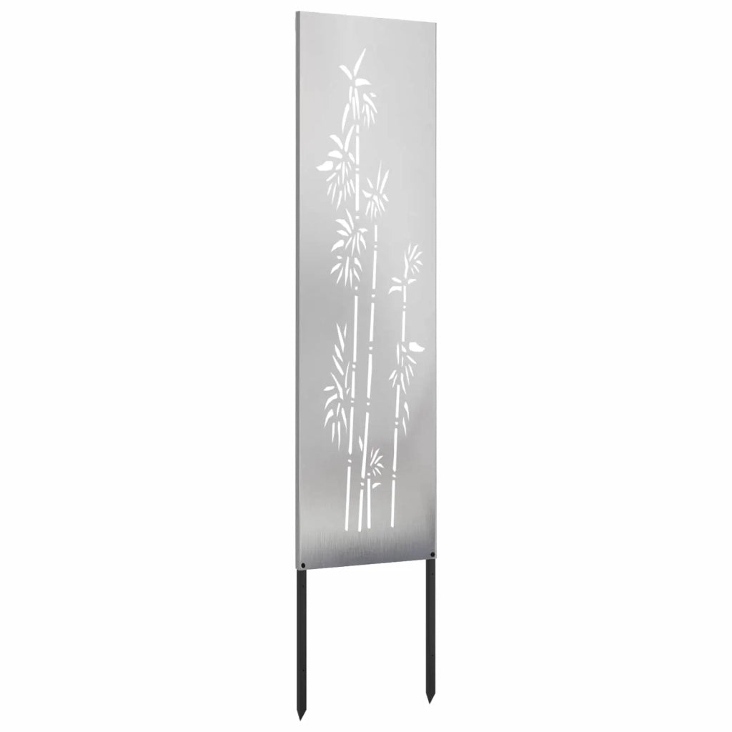 Schermo per privacy in giardino Floreale Argento 32 x 140 cm 876228