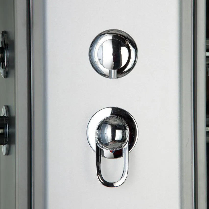 Cabina doccia completa 120x80 cm sinistra multifunzione | Folegandros Eco