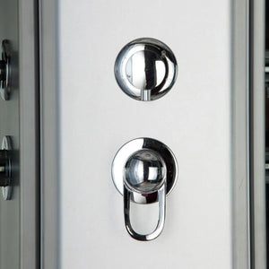 Cabina doccia completa 120x80 cm sinistra multifunzione | Folegandros Eco