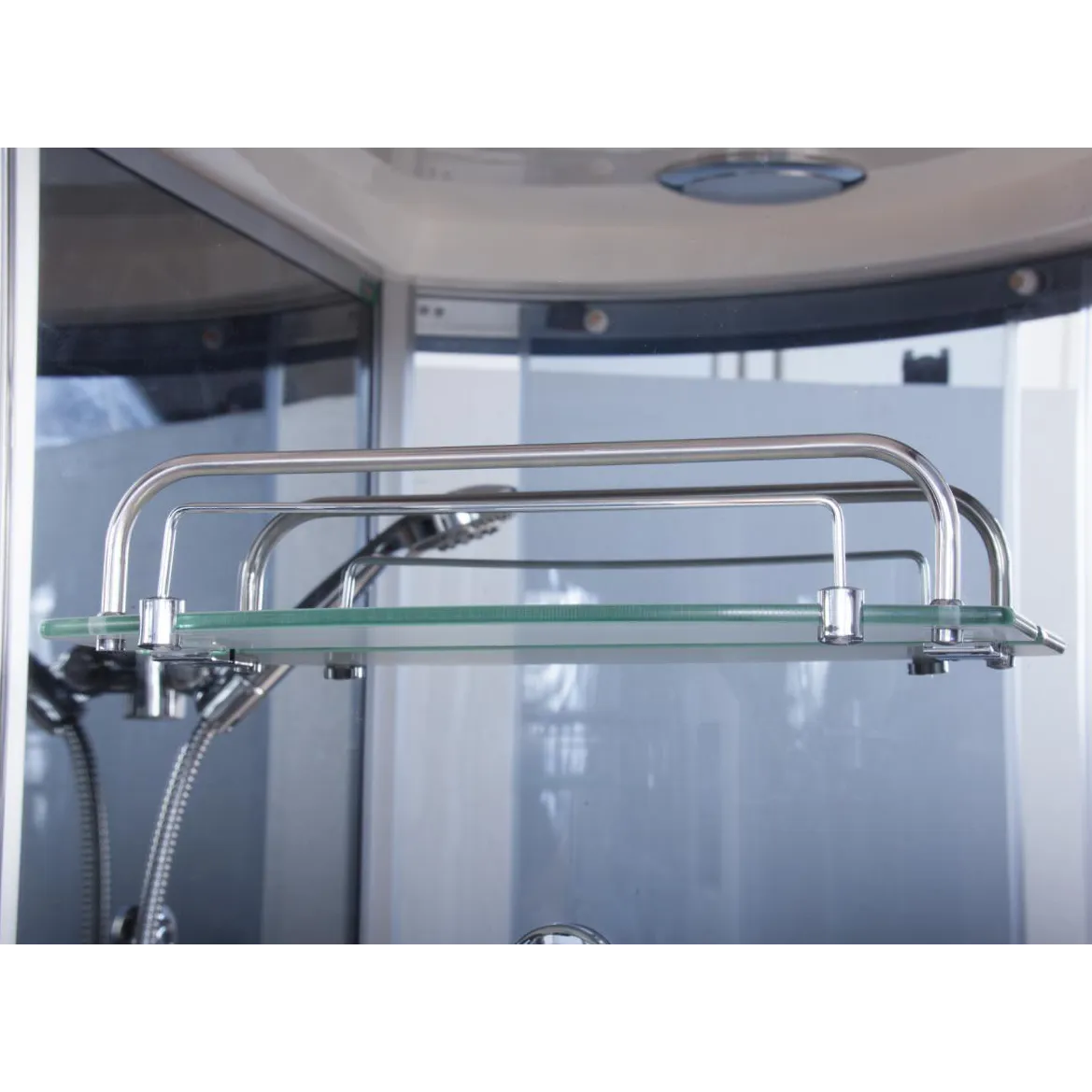 Cabina doccia completa 120x80 cm sinistra multifunzione | Folegandros Eco