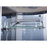 Cabina doccia completa 120x80 cm sinistra multifunzione | Folegandros Eco