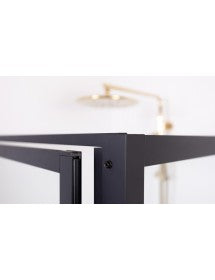 Box doccia angolare LUCID 201 RIHO 90x100 x200cm con porta a battente