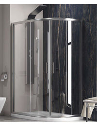 Box doccia rettangolare angolare destro FLORA 650 90x120 x190 cm