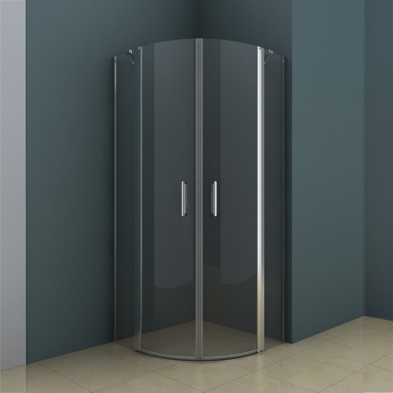 NOVIK 309 RIHO 90x90 x200cm 1/4 cerchio cabina doccia con ante a battente