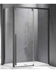 Box doccia SANTORINI 400 120x70 x200 cm profilo grigio