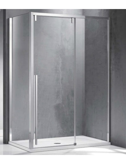 Box doccia SANTORINI 400 120x70 x200 cm profilo cromato