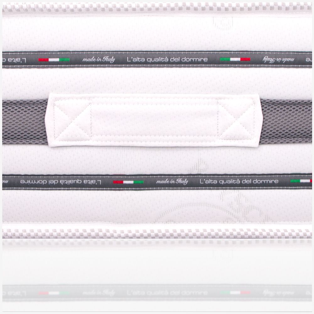 Materasso 80x195, Alto 30 cm - Singolo, Memory, Sfoderabile, in Bayscent | Cabrio