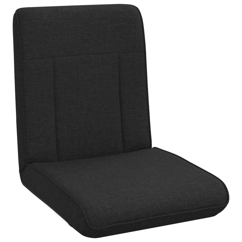 Sedia da Pavimento Nero 50 x 73 x 60 cm Tessuto 42028168
