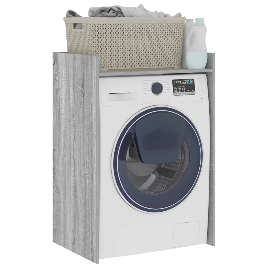 Mobiletto per lavatrice Grigio Sonoma 67,5 x 48 x 97 cm