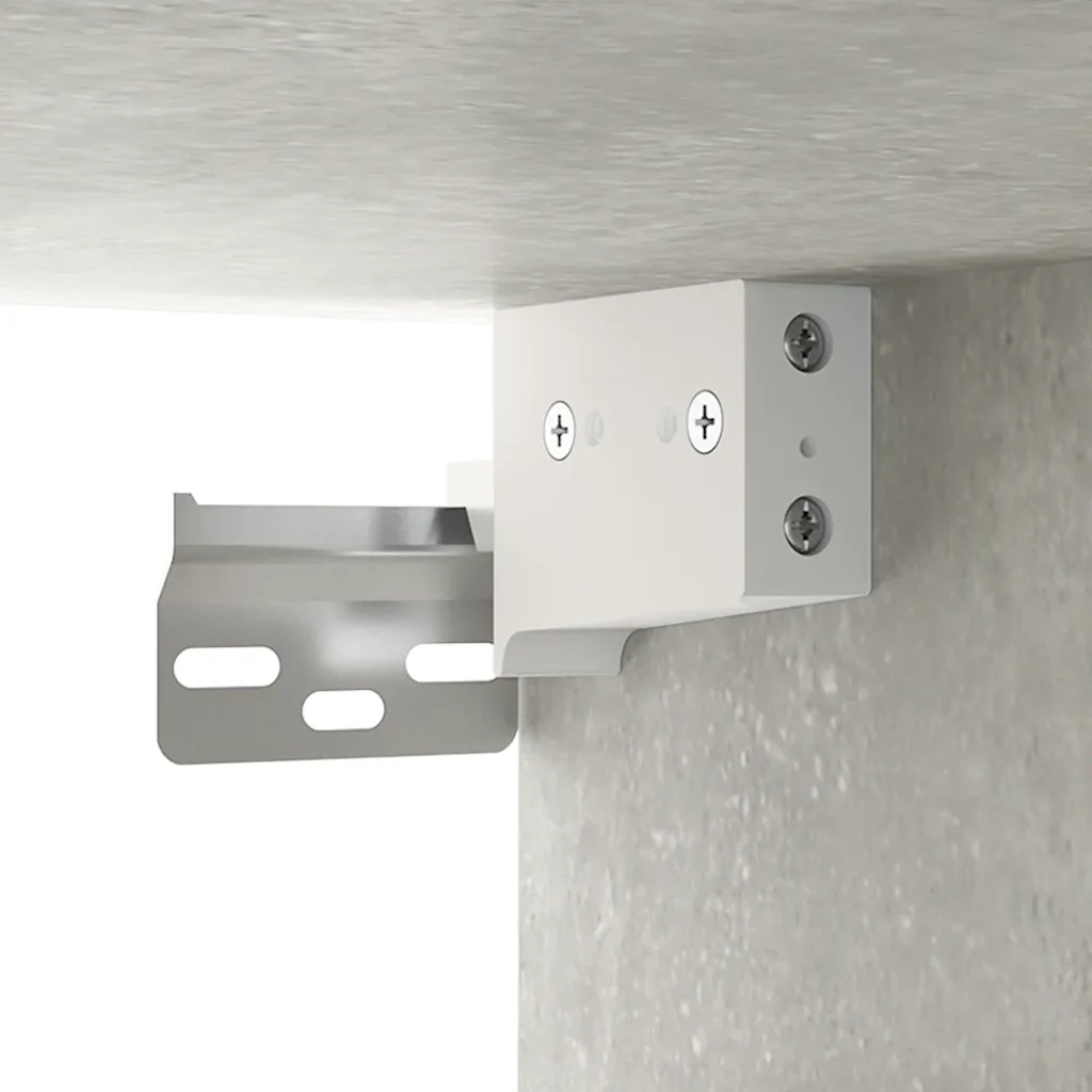 Set di Mobili Porta TV 5 pz | Armadietto TV | Mobile Porta TV Grigio Cemento in Legno Multistrato