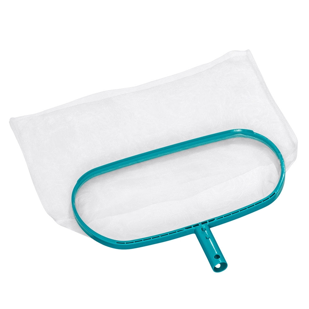 Trade Shop - Retino Di Superficie A Sacco In Poliestere Per Pulizia Piscina Da 43x21 Cm 58278 -