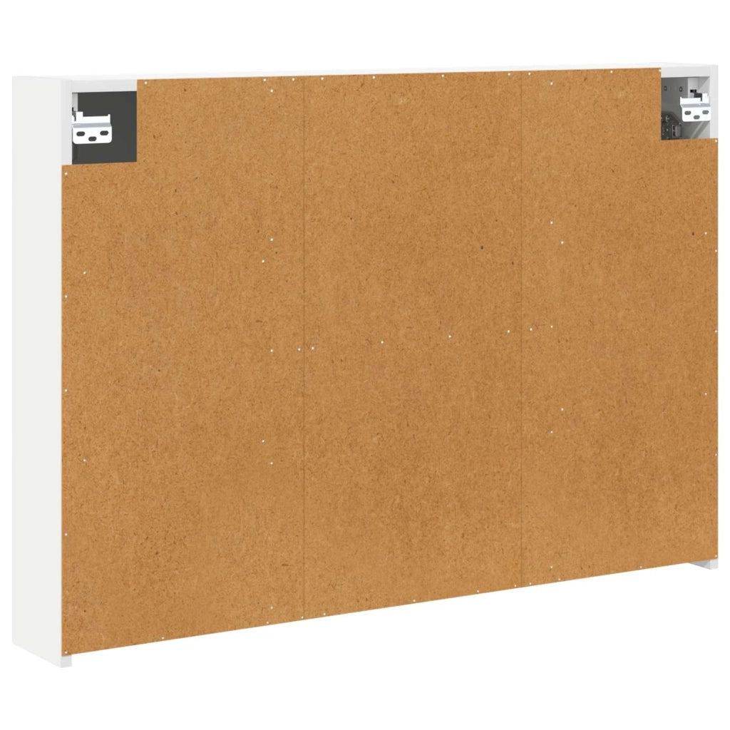 Mobiletto per specchio da bagno Bianco 100 x 14,5 x 70 cm 889119