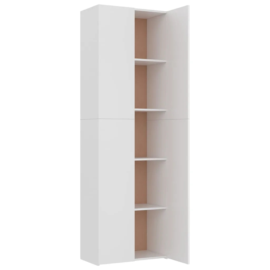 Armadio per Ufficio Bianco 60x32x190 cm in Legno Multistrato CFW9724140