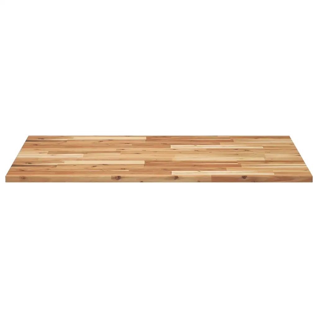 vidaXL Piano Tavolo Rettangolare 120x70x2cm Legno Massello di Acacia