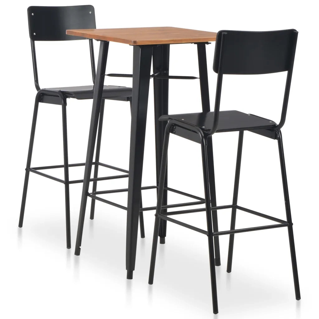 Set da Bar 3 pz in Acciaio Nero  cod mxl 12543