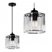 Lampada Da Soffitto Cristallo Black APP511-1CP