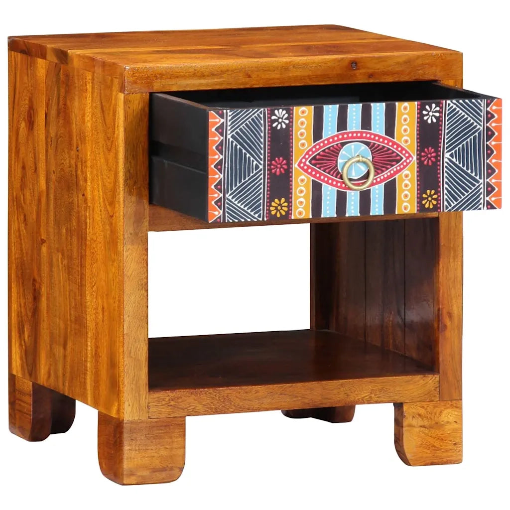 Credenza-Buffet-Armadio da cucina Multicolore 40 x 35 x 45 cm legno massello di acacia